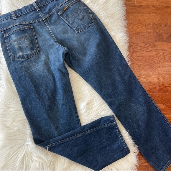 Vintage Jeans Vintage Saddle King Jeans Size 34 X 3 Straight Leg